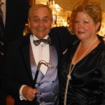Kimberly with Sylvester McCoy in Belize - the 7th Doctor & Radagast The Wizard from the Hobbit!